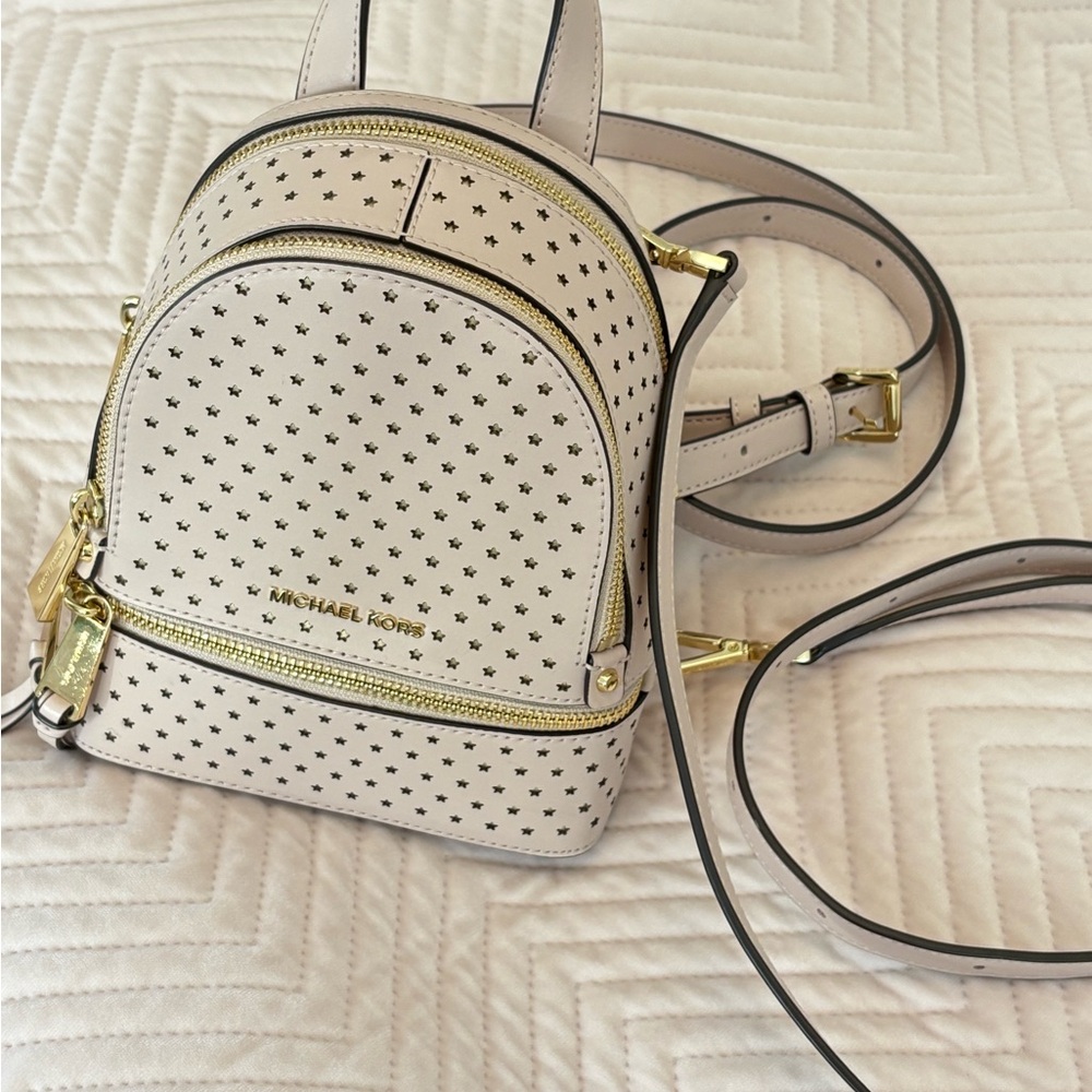 Michael Kors Baby Pink Mini Backpack